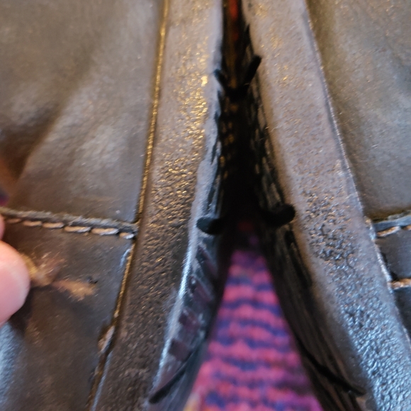 Earth Origins black leather comfort shoe sz 7.5 - Picture 4 of 8